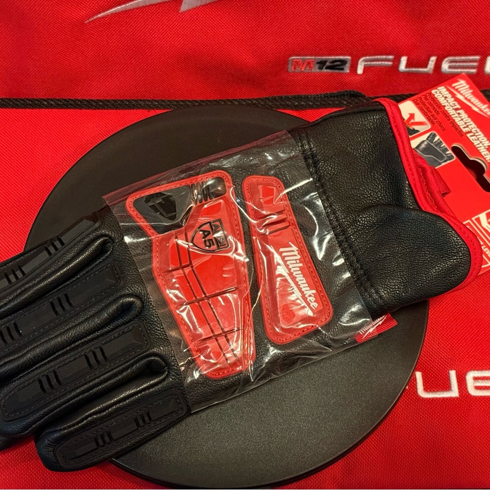Medium Level 5 Cut Resistant Goatskin Leather Impact Gloves